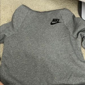 Grey Nike Cowneck sweatshirt!